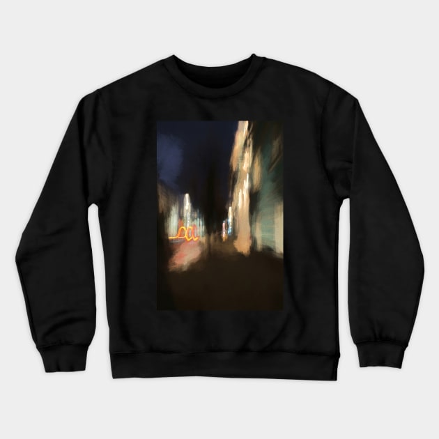 Night City Crewneck Sweatshirt by Foxbiz